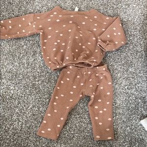 Rylee & Cru wheat dot set